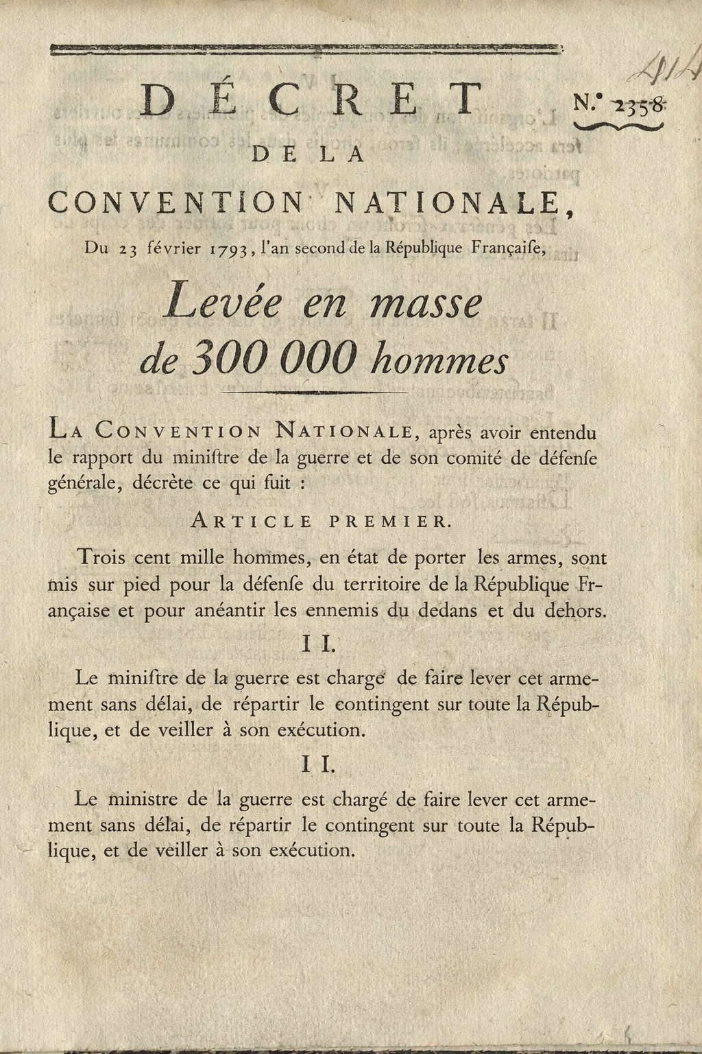 Levée en masse